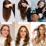Heatless Curling Rod Headband No Heat Hair Curlers Ribbon Hair Rollers Sleeping Soft Curl Bar Wave Formers DIY Hair Styling Tool