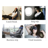 1Pc Eyeshade Sleeping Eye Mask Cover Eyepatch Blindfold Solid Portable New Rest Relax Eye Shade Cover Soft Pad