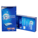 5D Gel Teeth Whitening Strips White Tooth Dental kit Oral Hygiene Care Strip for false Teeth Veneers Dentist seks Whiten gel