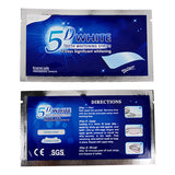 5D Gel Teeth Whitening Strips White Tooth Dental kit Oral Hygiene Care Strip for false Teeth Veneers Dentist seks Whiten gel
