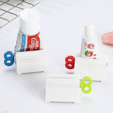 Multifunctional Toothpaste Tube Squeezer Clip-on Facial Cleanser Squeezer Bathroom Supplies