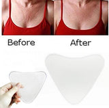 Reusable Anti Wrinkle Neck Pad Silicon Transparent Anti Microgroove Removal Neck Sticker Skin Care Silica Gel Patch Facial Care