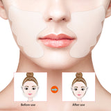 Reusable Anti Wrinkle Neck Pad Silicon Transparent Anti Microgroove Removal Neck Sticker Skin Care Silica Gel Patch Facial Care