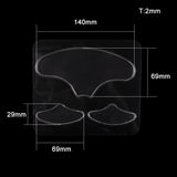 Reusable Anti Wrinkle Neck Pad Silicon Transparent Anti Microgroove Removal Neck Sticker Skin Care Silica Gel Patch Facial Care