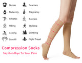 Medical Compression Socks Unisex Varicose Veins Socks Elastic Pressure Stockings Sleep Feet Varicose Vein Treatment 1pair