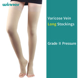 Medical Compression Socks Unisex Varicose Veins Socks Elastic Pressure Stockings Sleep Feet Varicose Vein Treatment 1pair