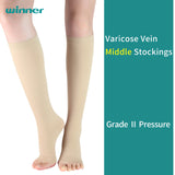 Medical Compression Socks Unisex Varicose Veins Socks Elastic Pressure Stockings Sleep Feet Varicose Vein Treatment 1pair
