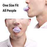 1PCMedical Silicone Anti Snore Device Apnea Aid Snore Stopper Tongue Retainer Anti Snoring Mouthpiece