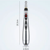 Electronic Acupuncture Pen Electric Meridians Laser Therapy Heal Massage Pen Meridian Energy Pen Relief Pain Tools