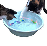 Cat Interactive Electric Fish Toy Water Cat Toy for Indoor Play Swimming Robot Fish Toy for Cat and Dog with LED Light Pet Toys