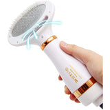 2-In-1 Pet Dog Dryer Quiet Dog Hair Dryers and Comb Brush Grooming Kitten Cat Hair Comb Puppy Fur Blower Low Noise Temprature