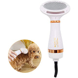 2-In-1 Pet Dog Dryer Quiet Dog Hair Dryers and Comb Brush Grooming Kitten Cat Hair Comb Puppy Fur Blower Low Noise Temprature