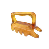 Natural Resin Chinese tool Back Massage Massager Body Acupuncture Scraping Bee Wax Plate GuaSha Scrape Circular Blood Therapy