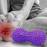 Spiky Roller Ball Massage Acupressure Masaje Foot Reflexology Relieve Muscle Pain Stress Foot Massage Yoga Fitness Ball Roller