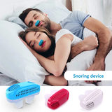 2 in 1 Health Anti Snoring &amp; Air Purifier Relieve Nasal Congestion Snoring Device Ventilation Anti-snoring Anti Snore Nose Clip