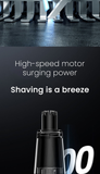 Electric Nose Hair Clipper Rechargeable Multi-kinetic Shaving Two-in-one Unisex Fully Automatic Washable Shaving Nose Trimmer