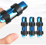 1Pcs Aluminum & Foam Support Brace Finger Splint Hand Trigger Broken Finger Sprain Joint Immobilization Fracture Pain Relief