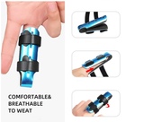 1Pcs Aluminum & Foam Support Brace Finger Splint Hand Trigger Broken Finger Sprain Joint Immobilization Fracture Pain Relief