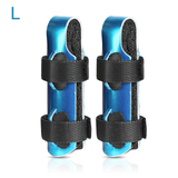1Pcs Aluminum & Foam Support Brace Finger Splint Hand Trigger Broken Finger Sprain Joint Immobilization Fracture Pain Relief