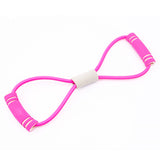 Slimming Yoga Rubber Resistance Band Workout Fitness Chest Expander Elastic Band for Home Sports Exercise Expander for Breast