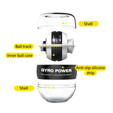 1PC Gyroscopic Powerball Autostart Gyro Power Wrist Ball With Counter Arm Hand Muscle Strength Trainer Fitness Equipment
