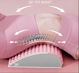 Cervical Lumbar Spine Soothing Pad Support Back Stretcher Spine Posture Correct Massage Back Cracker Spine Relief Relax Fitness