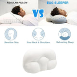 Body Massager All-round Sleep Pillow Neck Massager Sleeping Memory Foam Egg Shaped Head Massage Cushion Head Massager Health