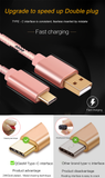 1M USB Type C Cable for Oneplus 6 USB Cable to Type C Data Cable for Samsung S9 Huawei P20 Nintendo Switch USB-C Cable