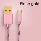 1M USB Type C Cable for Oneplus 6 USB Cable to Type C Data Cable for Samsung S9 Huawei P20 Nintendo Switch USB-C Cable