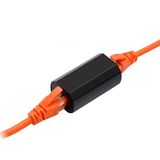 RJ45  Coupler Thunder Lightning Protection,Cat7/Cat6/Cat5e Ethernet Cable Shielded Extender Adapter Female