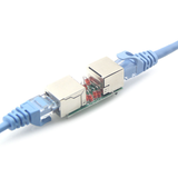 RJ45  Coupler Thunder Lightning Protection,Cat7/Cat6/Cat5e Ethernet Cable Shielded Extender Adapter Female