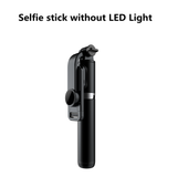 New 4 In 1 Wireless Bluetooth Selfie Stick Extendable Monopods With Foldable Tripod LED Fill Light For Xiaomi Huawei Samsung