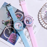 Children's Luminous Watch Student Silicone Colorful Lights Watch gifts for girls kids watches