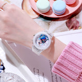 Children's Luminous Watch Student Silicone Colorful Lights Watch gifts for girls kids watches