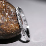 Minimalist Thin Rings for Women Wedding Brilliant Cubic Zircon High Quality Versatile Female Finger Ring Jewelry