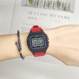 Fashion Men Digital Wristwatches Sport Army Green Mens Watches Luxury Led Electronic Clock Waterproof Square Dial