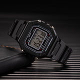 Fashion Men Digital Wristwatches Sport Army Green Mens Watches Luxury Led Electronic Clock Waterproof Square Dial