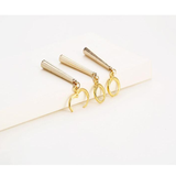 Hot-selling Anime One Piece Sauron Earrings, Ear Clips, Earrings, Zoro Rose Gold Ear Hook Plastic Cosplay Small Jewelry 4