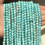 Natural Stone Matte Amazonite Round Beads for Jewelry Making  Gem Loose Beads Diy Bracelet Necklace  4/6/8/10mm