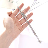 Rhinestone Infinity Bracelet Men's Women's Jewelry 8 Number Pendant Charm  Couple Bracelets For Lover Friend Women Gifts
