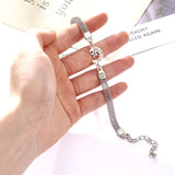 Rhinestone Infinity Bracelet Men's Women's Jewelry 8 Number Pendant Charm  Couple Bracelets For Lover Friend Women Gifts