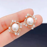 Big Black Flower Hanging Earrings For Women Exaggerated Rock Personality  Wedding Party Jewelry Valentine's Day Girl Gift