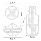 Eat Me Cookie Cutter Baking Accessory Alice In Wonderland Theme Cookie Mold