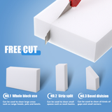 10/20/30 PCS White Sponge Eraser Melamine Cleaner Multi-Functional Kitchen Bathroom Cleaning Tools Sponge 100*58*20mm