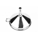 Stainless Steel Funnel Is Suitable For Liquid Kitchen Multifunctional Tool Thickening Wide Mouth Narrow Mouth Practical
