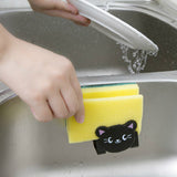 Sucking Disc Sponge Rag Storage Rack Bathroom Supplies Sundries Racks Kitchen Accessories Sink Storage Holders Wall-mounted