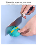 Cartoon Knife Sharpener Sharpening Tool Easy And Safe To Sharpens Kitchen Chef Knives Damascus Knives Sharpener Suction