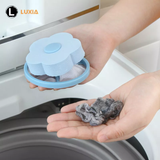 Laundry Ball Floating Pet Fur Lint Hair Catcher Clothes Cleaning Ball Laundry Hair Removal Cleaning Mesh Bag For Washing Machine