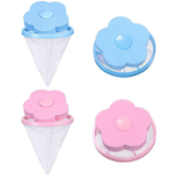 Laundry Ball Floating Pet Fur Lint Hair Catcher Clothes Cleaning Ball Laundry Hair Removal Cleaning Mesh Bag For Washing Machine