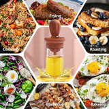 Kitchen Set Oil Dispenser Barbecue Glass Mixing Condiment Bottle Vinegar Soy Sauce Spray Oiler Seasoning Condiment Bottle